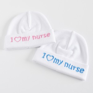 Embroidered Hat - I love my nurse