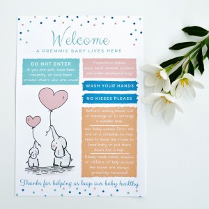 FREE DOWNLOAD! Welcome Front Door Sign