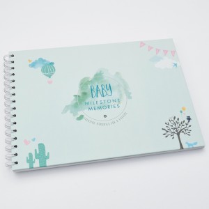 Baby Milestone Memory Book