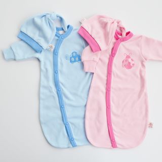 Gown & Hat Set - Blue