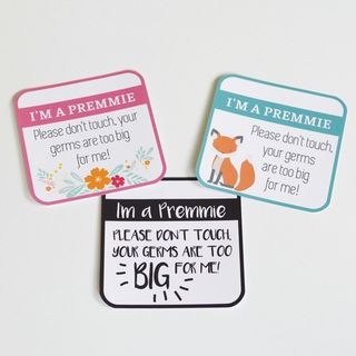 I'm a Premmie - Pram/Capsule Signs