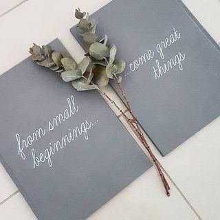 From Small Beginnings