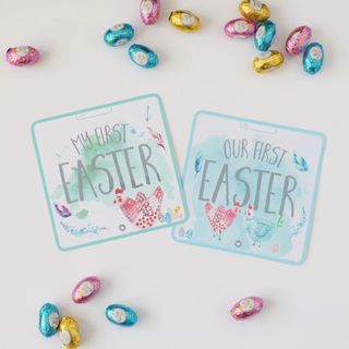 My First Easter Milestone Card