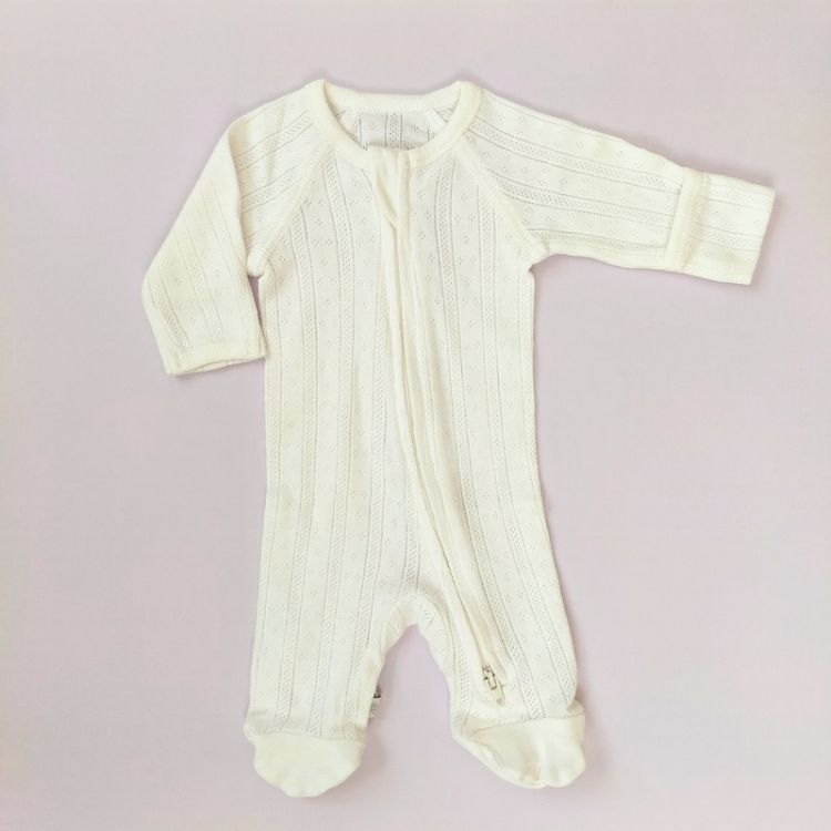 All in One Organic Cotton Pointelle