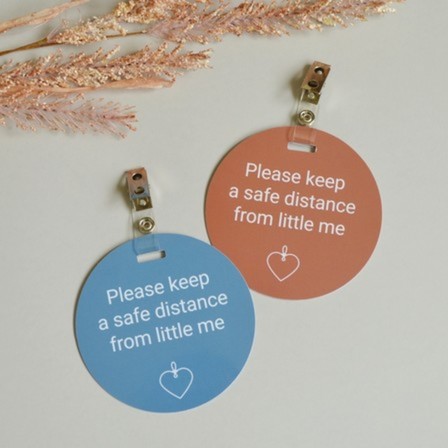 Safe Distance Pram Tag