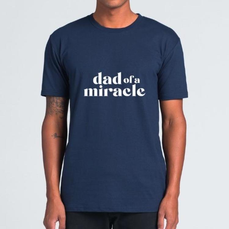 Dad of a Miracle, Standard Tee