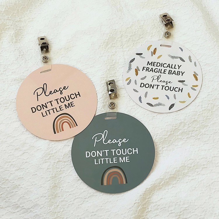 Please Don't Touch Pram Tag