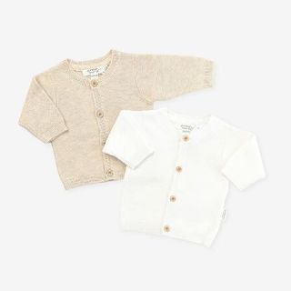 Textured Purebaby Cardigan