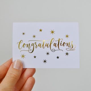 Congratulations Gold