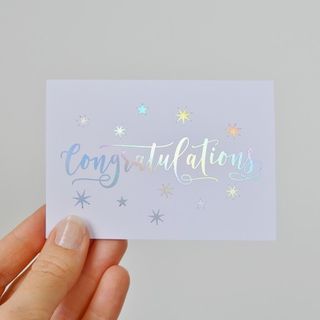 Congratulations Silver