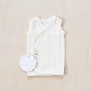 NICU Wrap Singlet Pointelle